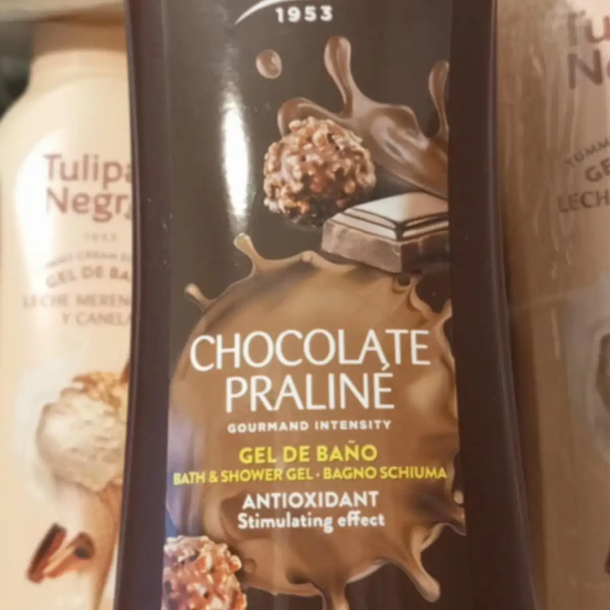 Gel douche senteur chocolat