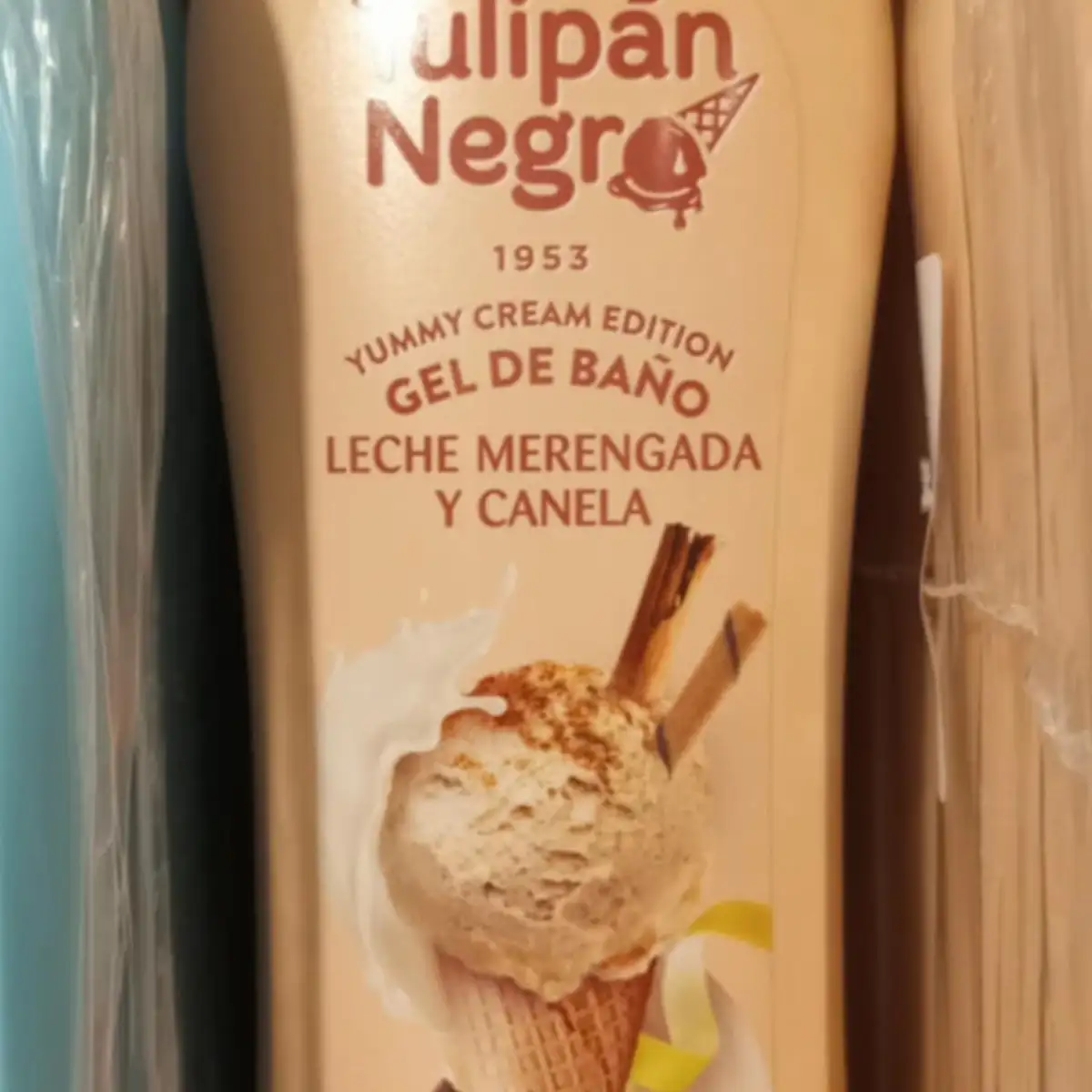 Gel douche senteur crème glacée et cannelle