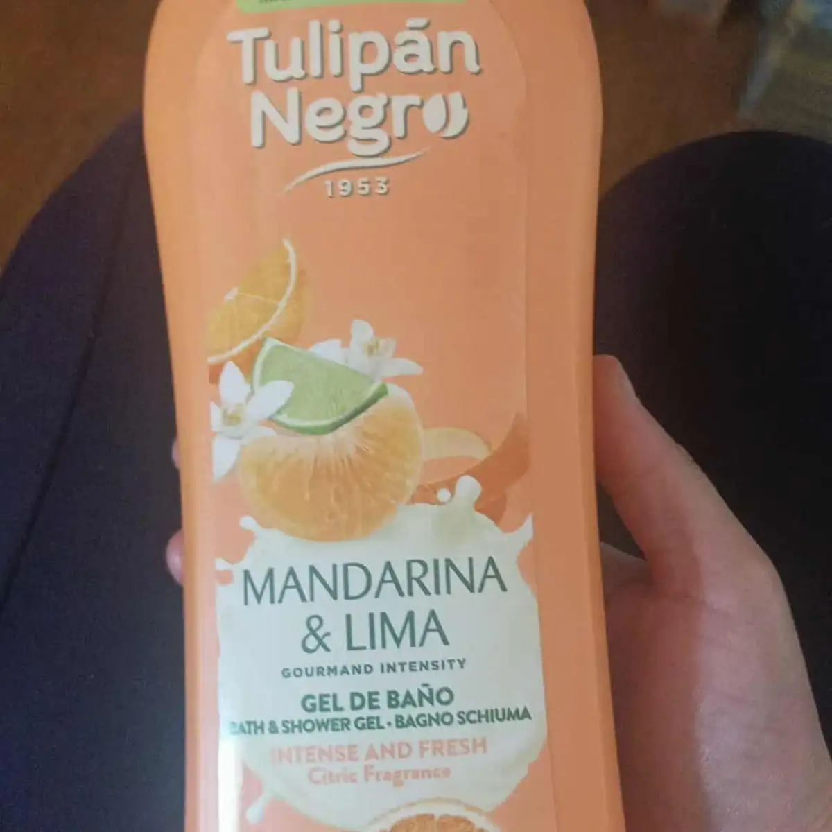 Gel douche senteur mandarine citron vert